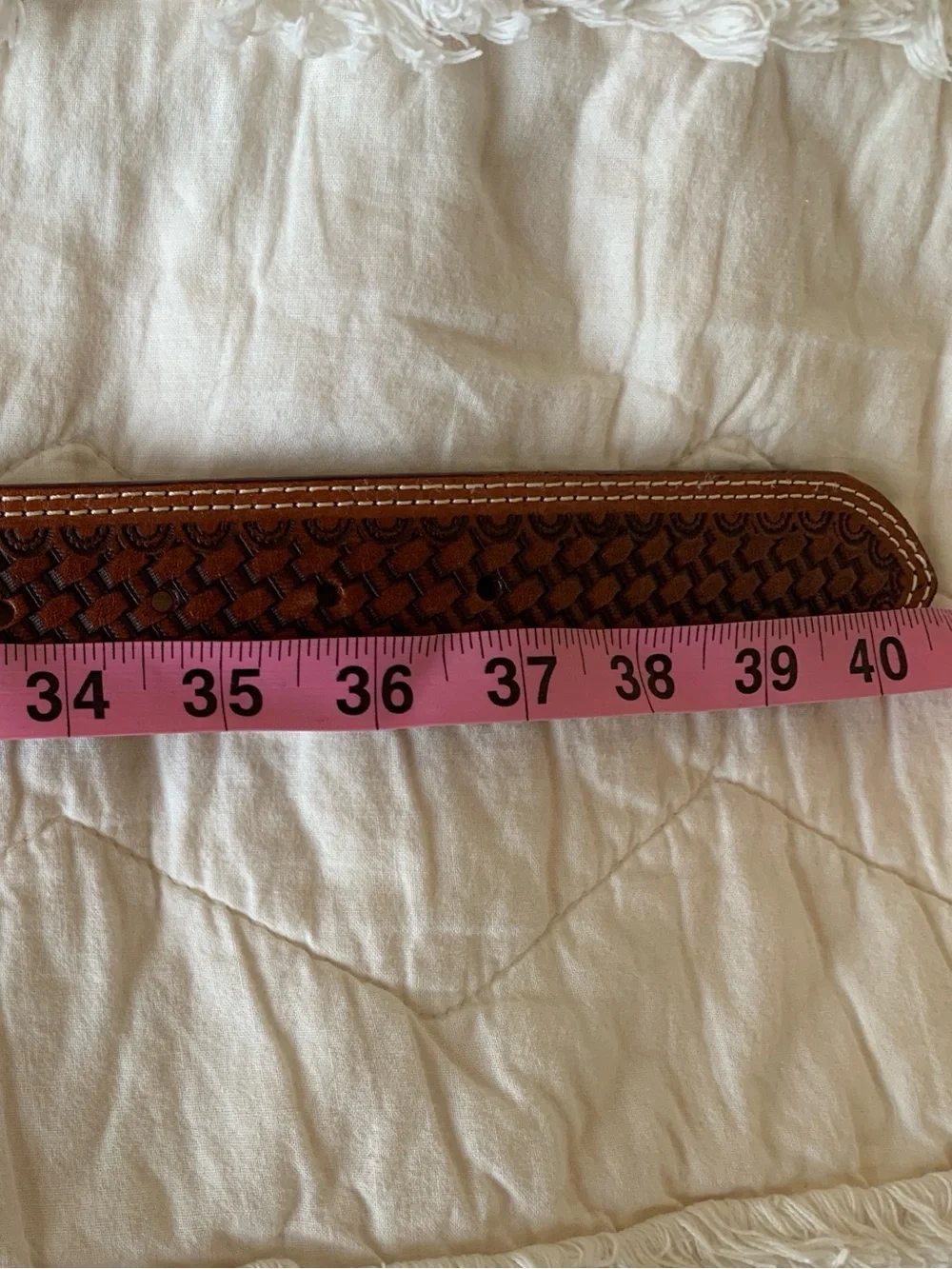 Brown Western Belt